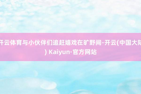 开云体育与小伙伴们追赶嬉戏在旷野间-开云(中国大陆) Kaiyun·官方网站